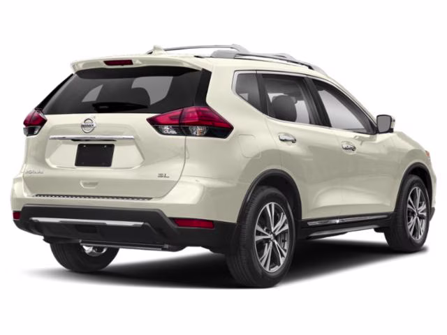 2019 Pearl White Tricoat Nissan Rogue SL FWD SUV