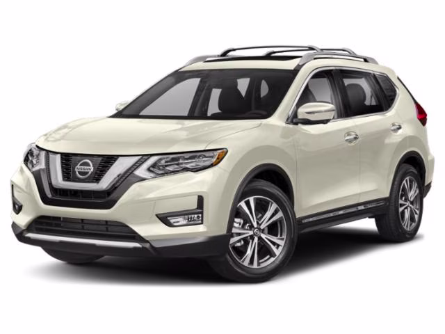 2019 Pearl White Tricoat Nissan Rogue SL FWD SUV