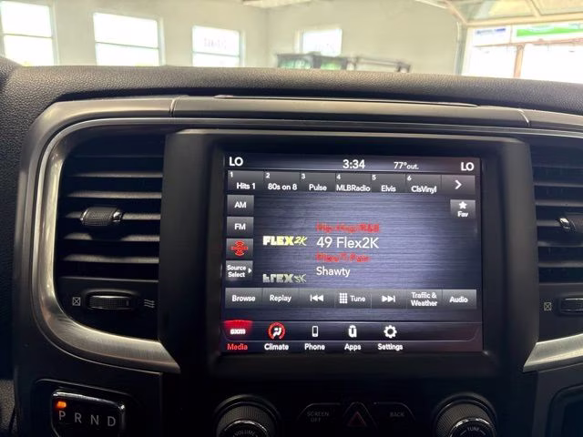 2021 Diamond Black Crystal Pearlcoat Ram 1500 Warlock 4X4 Truck