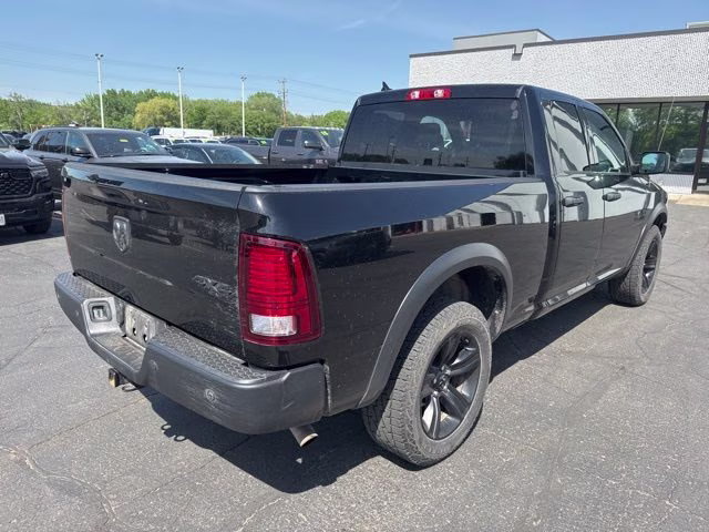 2021 Diamond Black Crystal Pearlcoat Ram 1500 Warlock 4X4 Truck