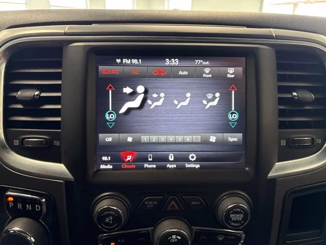 2021 Diamond Black Crystal Pearlcoat Ram 1500 Warlock 4X4 Truck