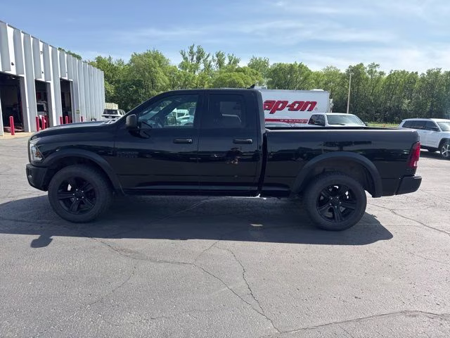 2021 Diamond Black Crystal Pearlcoat Ram 1500 Warlock 4X4 Truck