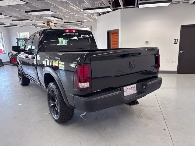 2021 Diamond Black Crystal Pearlcoat Ram 1500 Warlock 4X4 Truck