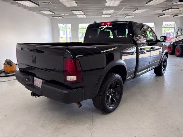 2021 Diamond Black Crystal Pearlcoat Ram 1500 Warlock 4X4 Truck