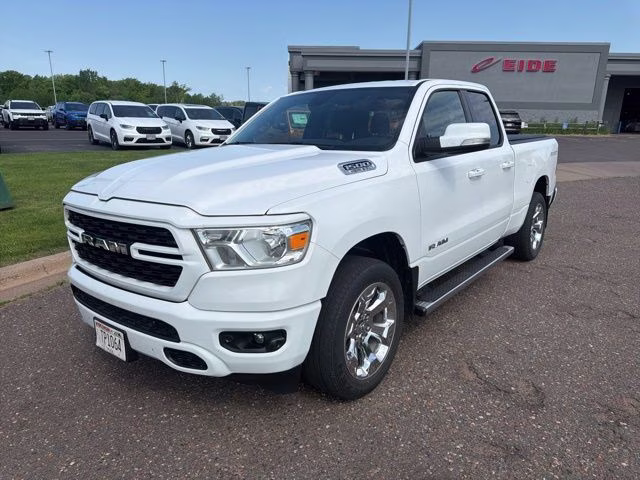 2022 Bright White Clearcoat Ram 1500 Big Horn/Lone Star 4X4 Truck