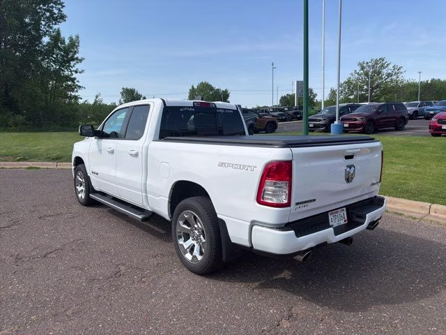 2022 Bright White Clearcoat Ram 1500 Big Horn/Lone Star 4X4 Truck