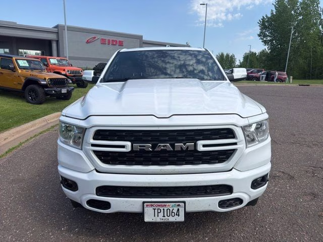 2022 Bright White Clearcoat Ram 1500 Big Horn/Lone Star 4X4 Truck