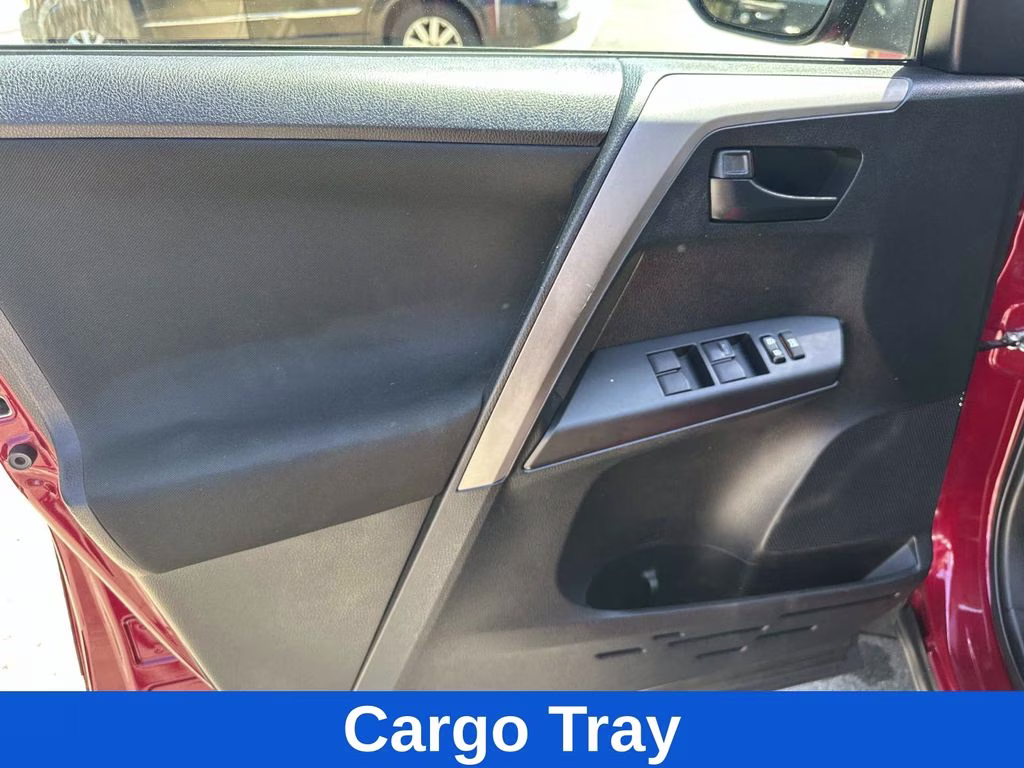 2018 Burgundy Toyota RAV4 LE FWD SUV