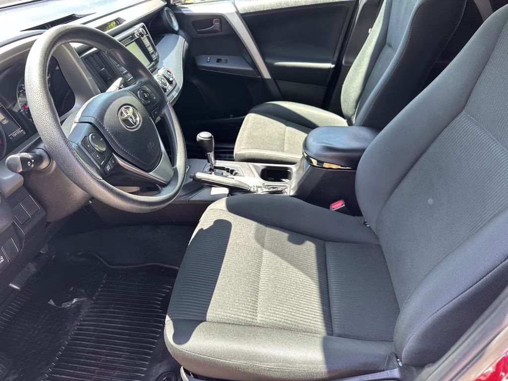 2018 Burgundy Toyota RAV4 LE FWD SUV
