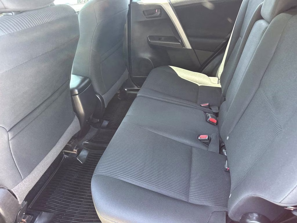 2018 Burgundy Toyota RAV4 LE FWD SUV