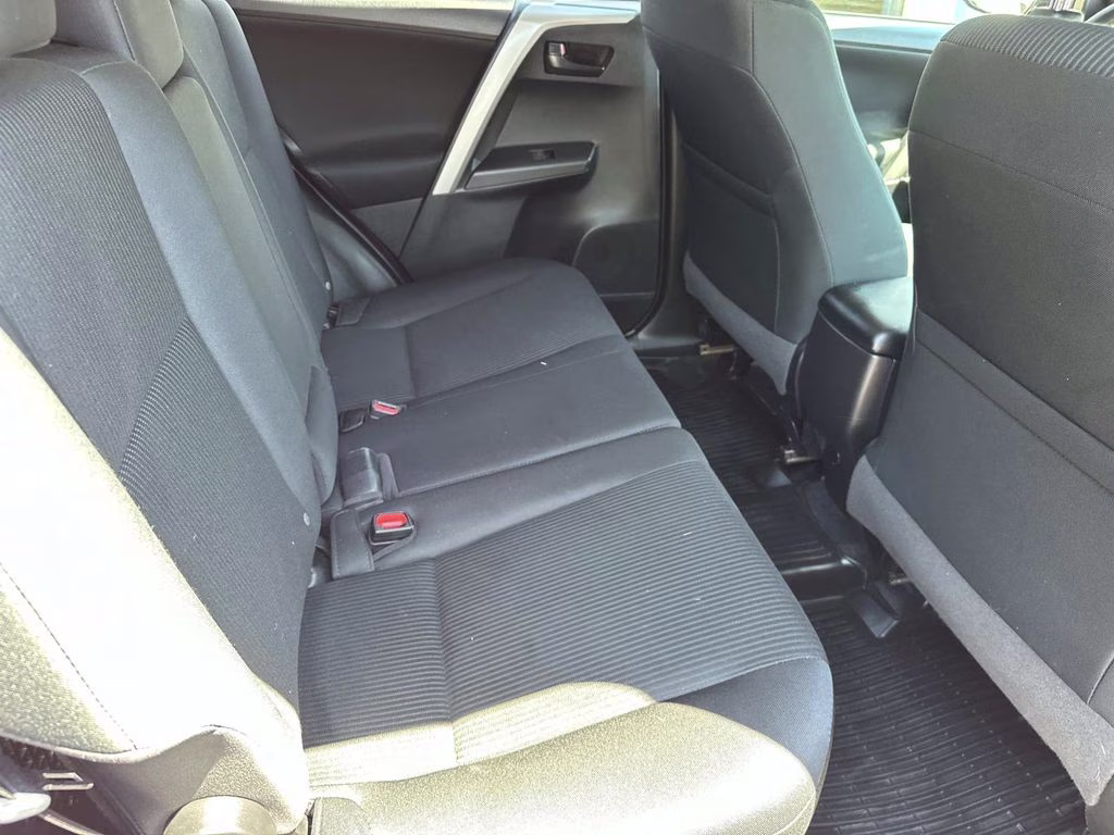 2018 Burgundy Toyota RAV4 LE FWD SUV
