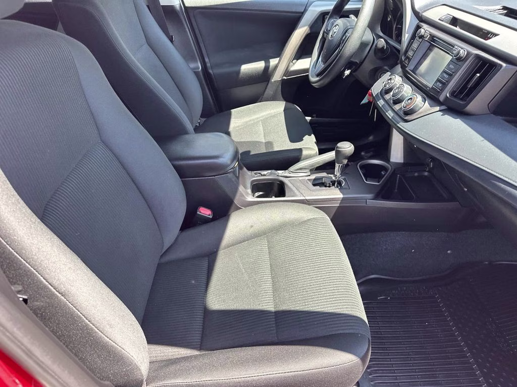 2018 Burgundy Toyota RAV4 LE FWD SUV