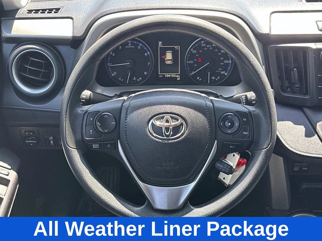 2018 Burgundy Toyota RAV4 LE FWD SUV
