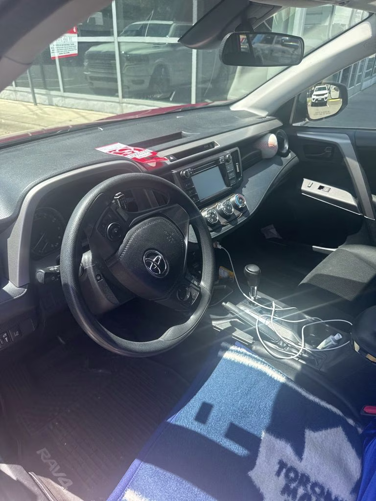 2018 Pearl Toyota RAV4 LE FWD SUV