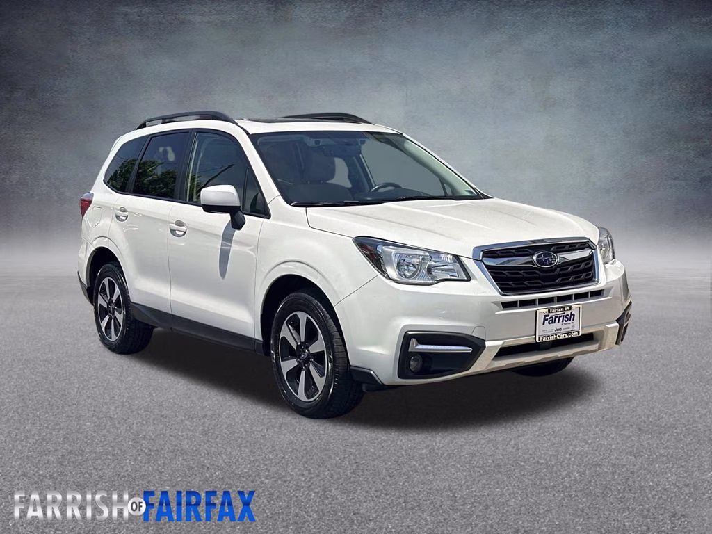 2017 Crystal White Pearl Subaru Forester 2.5i Premium AWD SUV