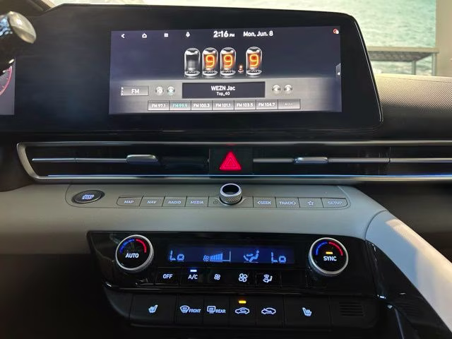 2021 Intense Blue Hyundai Elantra Limited FWD Sedan