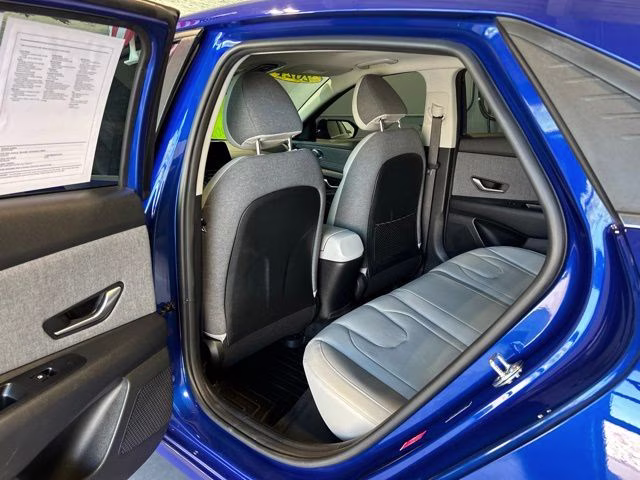 2021 Intense Blue Hyundai Elantra Limited FWD Sedan