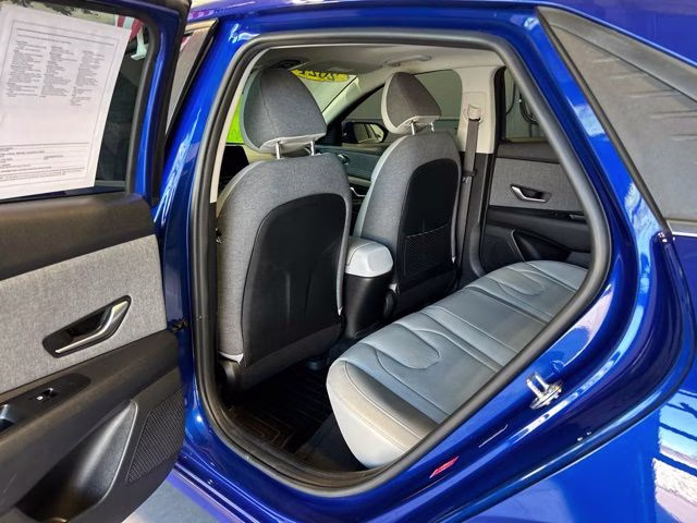 2021 Intense Blue Hyundai Elantra Limited FWD Sedan
