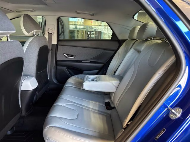 2021 Intense Blue Hyundai Elantra Limited FWD Sedan