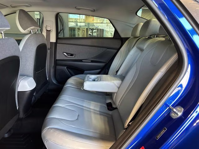 2021 Intense Blue Hyundai Elantra Limited FWD Sedan
