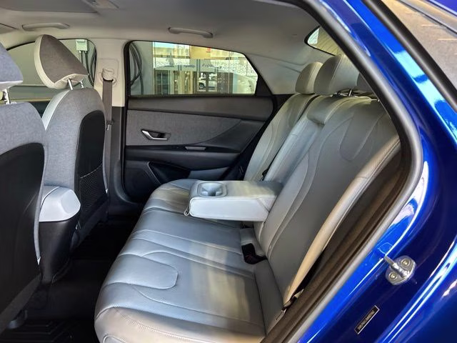 2021 Intense Blue Hyundai Elantra Limited FWD Sedan