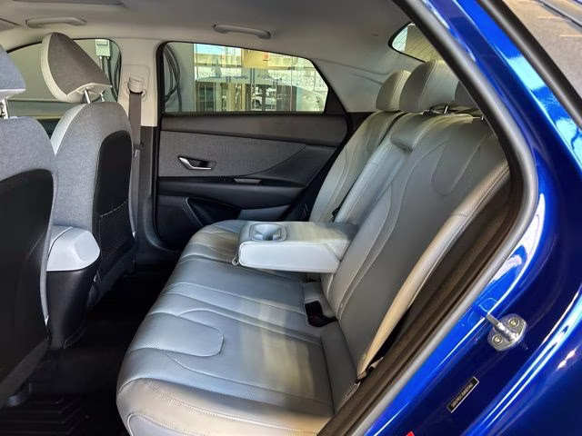 2021 Intense Blue Hyundai Elantra Limited FWD Sedan