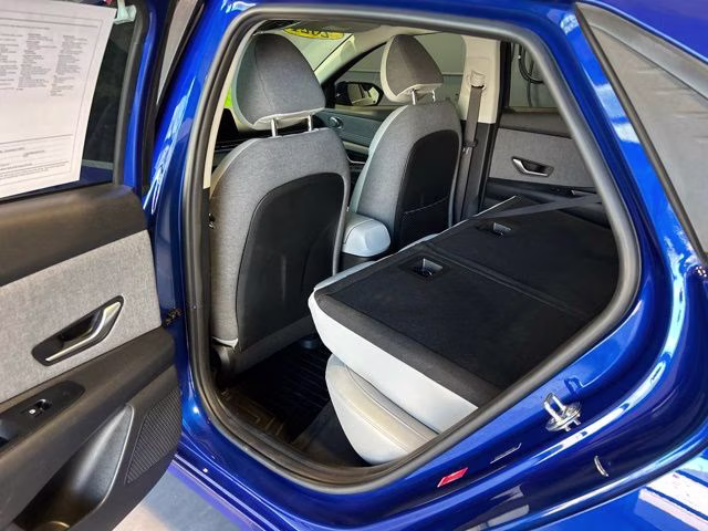 2021 Intense Blue Hyundai Elantra Limited FWD Sedan