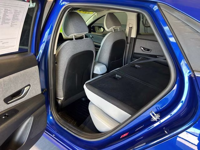 2021 Intense Blue Hyundai Elantra Limited FWD Sedan