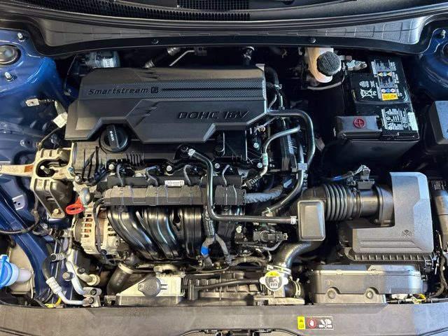 2021 Intense Blue Hyundai Elantra Limited FWD Sedan