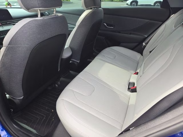 2021 Intense Blue Hyundai Elantra Limited FWD Sedan