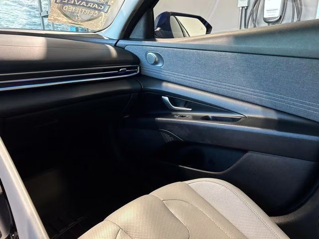 2021 Intense Blue Hyundai Elantra Limited FWD Sedan