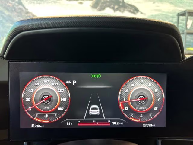 2021 Intense Blue Hyundai Elantra Limited FWD Sedan