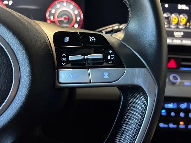 2021 Intense Blue Hyundai Elantra Limited FWD Sedan