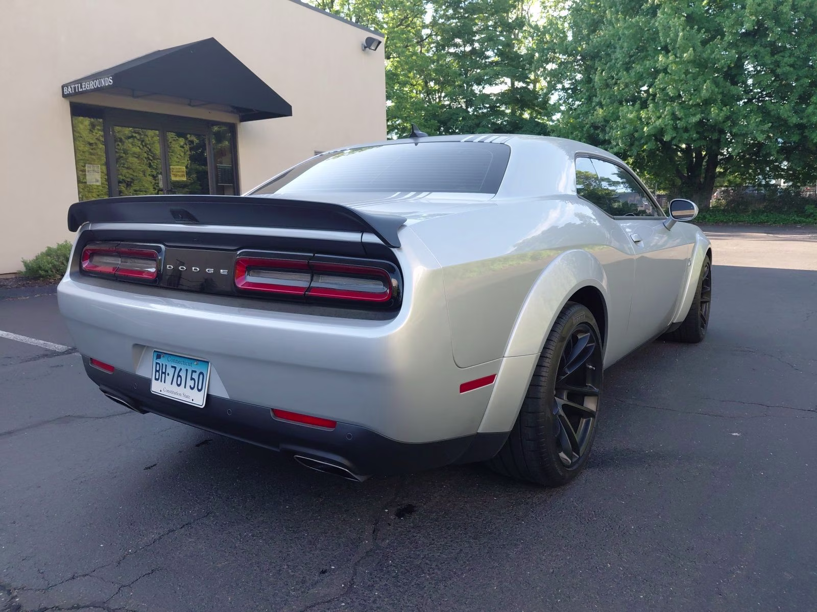 2022 Triple Nickel Clearcoat Dodge Challenger R/T Scat Pack Widebody RWD Coupe