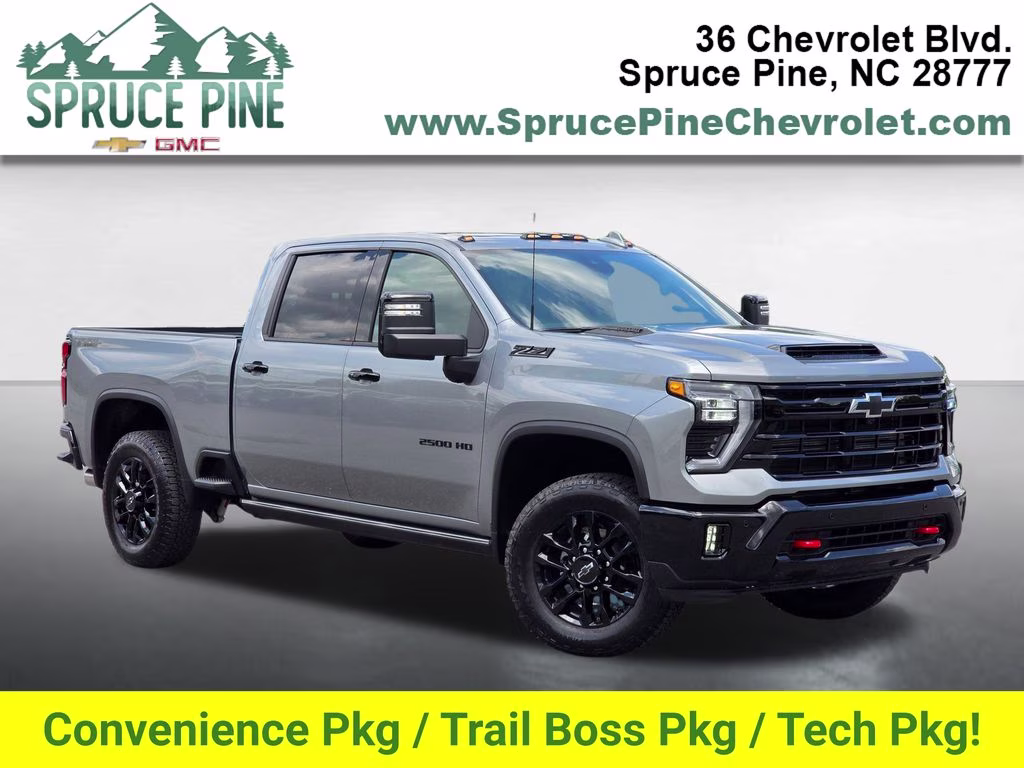 2026 Sterling Gray Metallic Chevrolet Silverado 2500HD LTZ 4X4 Truck