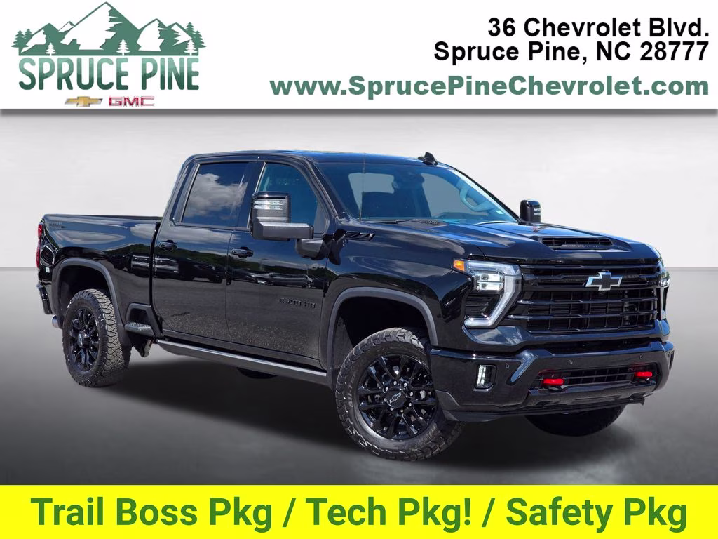 2026 Black Chevrolet Silverado 2500HD LTZ 4X4 Truck