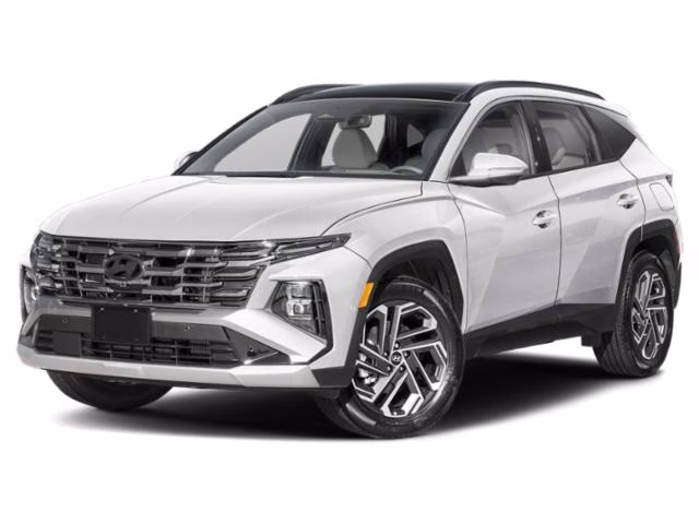 2026 Creamy White Pearl Hyundai Tucson Hybrid Limited AWD SUV