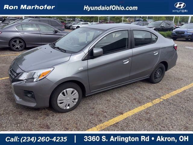 2023 Gray Mitsubishi Mirage G4 LE FWD Sedan