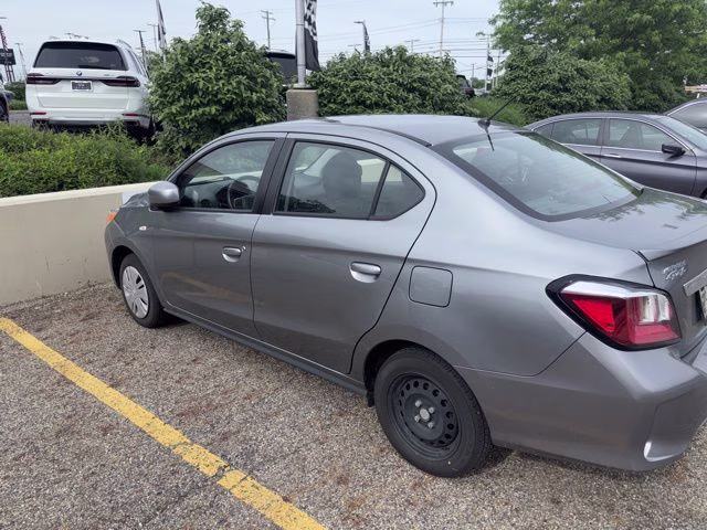 2023 Gray Mitsubishi Mirage G4 LE FWD Sedan