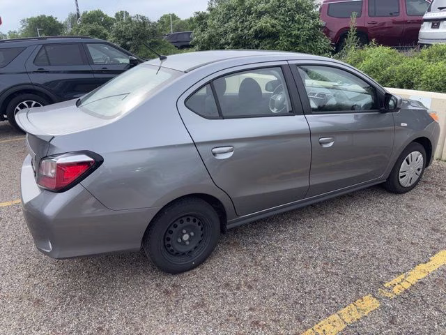 2023 Gray Mitsubishi Mirage G4 LE FWD Sedan