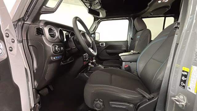 2023 Sting-Gray Clearcoat Jeep Wrangler Rubicon 4xe 4X4 SUV