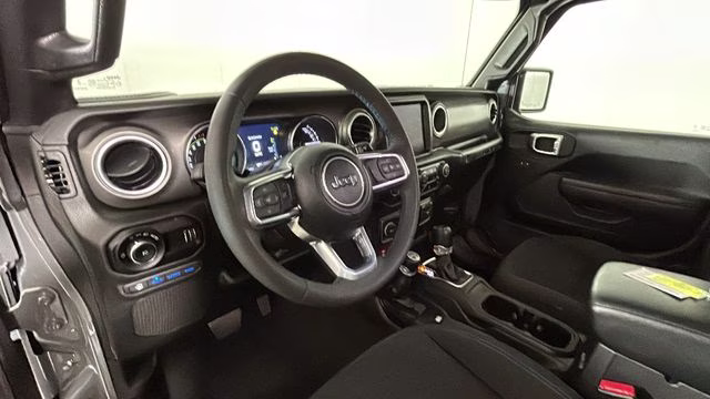 2023 Sting-Gray Clearcoat Jeep Wrangler Rubicon 4xe 4X4 SUV