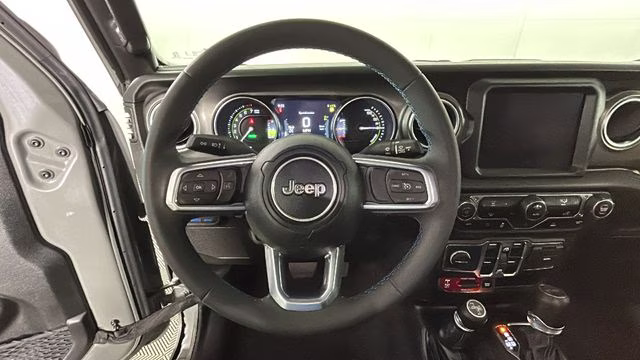 2023 Sting-Gray Clearcoat Jeep Wrangler Rubicon 4xe 4X4 SUV
