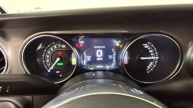 2023 Sting-Gray Clearcoat Jeep Wrangler Rubicon 4xe 4X4 SUV