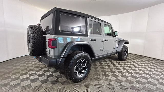 2023 Sting-Gray Clearcoat Jeep Wrangler Rubicon 4xe 4X4 SUV