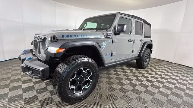 2023 Sting-Gray Clearcoat Jeep Wrangler Rubicon 4xe 4X4 SUV