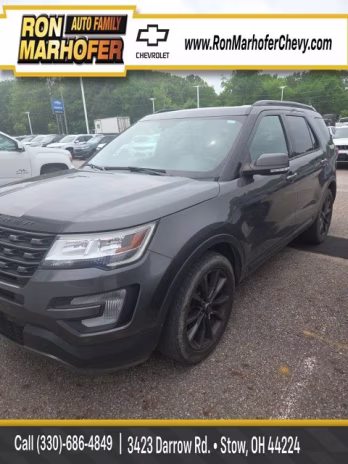 2017 Magnetic Ford Explorer XLT 4X4 SUV