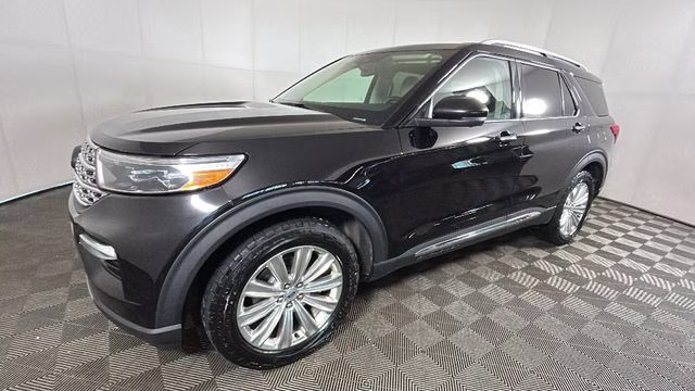 2022 Black Metallic Ford Explorer Limited 4X4 SUV