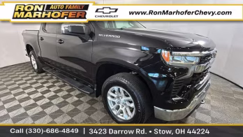 2024 Black Chevrolet Silverado 1500 LT 4X4 Truck