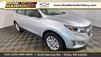 2021 Silver Ice Metallic Chevrolet Equinox LS FWD SUV